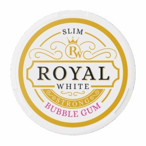 Royal White Strong Bubble Gum Slim